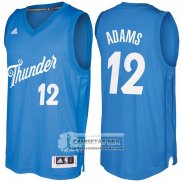 Camiseta Navidad Thunder Steven Adams 2016 Azul