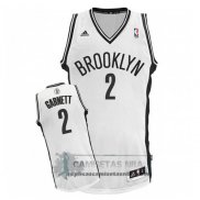 Camiseta Nets Garnett Blanco