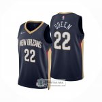 Camiseta New Orleans Pelicans Derik Queen NO 22 Icon 2025-26 Azul