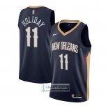 Camiseta New Orleans Pelicans Jrue Holiday Icon 2020-21 Azul