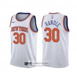 Camiseta New York Knicks Julius Randle Association Blanco