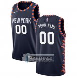Camiseta New York Knicks Personalizada Ciudad Edition Azul