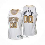 Camiseta Nino Boston Celtics Personalizada Ciudad 2025-26 Blanco