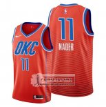 Camiseta Oklahoma City Thunder Abdel Nader Statement Naranja