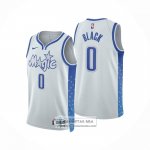 Camiseta Orlando Magic Anthony Black NO 0 Ciudad 2025-26 Blanco