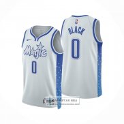 Camiseta Orlando Magic Anthony Black NO 0 Ciudad 2025-26 Blanco