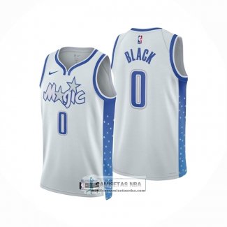 Camiseta Orlando Magic Anthony Black NO 0 Ciudad 2025-26 Blanco