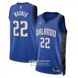 Camiseta Orlando Magic Franz Wagner NO 22 Statement 2022-23 Azul