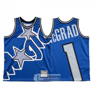 Camiseta Orlando Magic Tracy Mcgrady Mitchell & Ness Big Face Azul