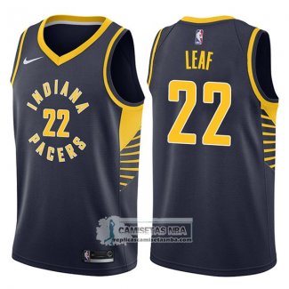 Camiseta Pacers T.j. Leaf Icon 2017-18 Azul