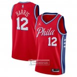 Camiseta Philadelphia 76ers Tobias Harris Statement Rojo