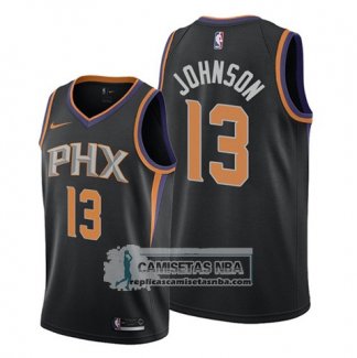 Camiseta Phoenix Suns Cameron Johnson Statement 2019-20 Negro