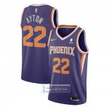 Camiseta Phoenix Suns Deandre Ayton Icon 2021 Violeta