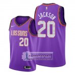Camiseta Phoenix Suns Josh Jackson Ciudad Edition Violeta