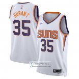 Camiseta Phoenix Suns Kevin Durant NO 35 Association Blanco