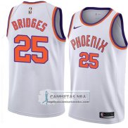 Camiseta Phoenix Suns Mikal Bridges Classic 2018 Blanco