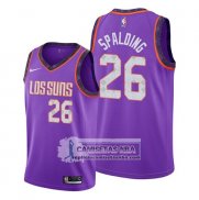 Camiseta Phoenix Suns Ray Spalding Ciudad Violeta