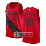 Camiseta Portland Trail Blazers Personalizada Statement 2017-18 Rojo