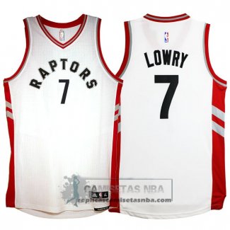 Camiseta Raptors Lowry Blanco