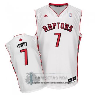 Camiseta Raptors Lowry Blanco