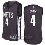 Camiseta Remix Alternate Nets Scola 2016-17 Negro