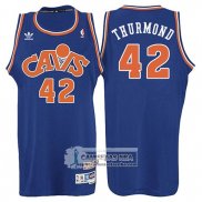 Camiseta Retro 2008 Cavaliers Thurmond Azul