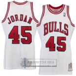 Camiseta Retro Bulls Jordan Blanco