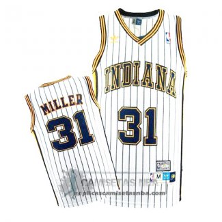 Camiseta Retro Pacers Miller Blanco