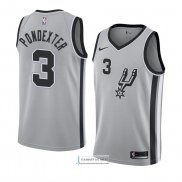 Camiseta San Antonio Spurs Quincy Pondexter Statement 2018 Gris