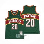 Camiseta Seattle SuperSonics Gary Payton Mitchell & Ness 1995-96 Verde