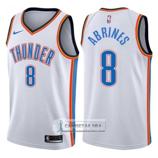 Camiseta Thunder Alex Abrines Swingman Association 2017-18 Blanc