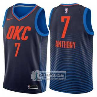 Camiseta Thunder Carmelo Anthony Statement 2017-18 Azul