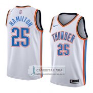 Camiseta Thunder Daniel Hamilton Association 2018 Blanco