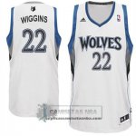 Camiseta Timberwolves Wiggins Blanco