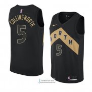 Camiseta Toronto Raptors Kyle Collinsworth Ciudad 2018 Negro