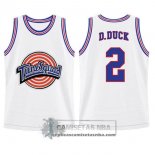 Camiseta Tune Squad D.Duck Blanco