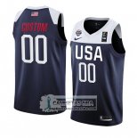 Camiseta USA Personalizada 2019 FIBA Basketball World Cup Azul