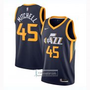 Camiseta Utah Jazz Donovan Mitchell Icon 2020-21 Azul