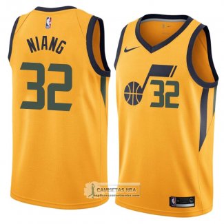 Camiseta Utah Jazz Georges Niang Statement 2018 Amarillo