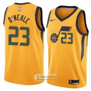 Camiseta Utah Jazz Royce O'neale Statement 2018 Amarillo