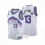 Camiseta Utah Jazz Walter Clayton Jr NO 13 Association 2025-26 Blanco
