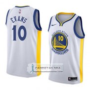 Camiseta Warriors Jacob Evans Association 2018-19 Blanco