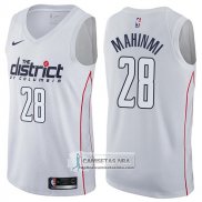 Camiseta Wizards Ian Mahinmi Ciudad 2017-18 Blanco