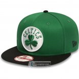 Gorra Boston Celtics Negro Verde