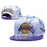 Gorra Los Angeles Lakers 9FIFTY Snapback Blanco Violeta