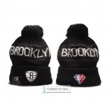 Gorro Beanie Brooklyn Nets 75th Negro