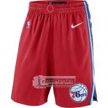 Pantalone 76ers 2017-18 Rojo