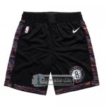 Pantalone Brooklyn Nets Ciudad 2019 Negro