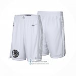 Pantalone Dallas Mavericks Ciudad 2024-25 Blanco