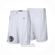Pantalone Dallas Mavericks Ciudad 2024-25 Blanco